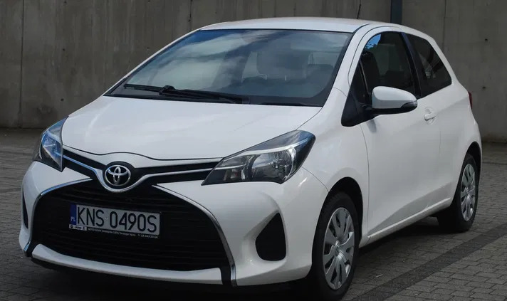 toyota yaris małopolskie Toyota Yaris cena 36400 przebieg: 48197, rok produkcji 2015 z Stawiszyn